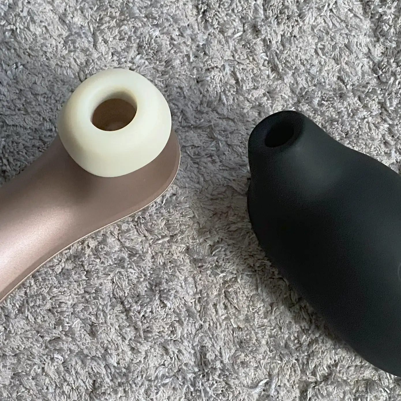 Satisfyer Pro 2 och Lelo Sona 2 munstycken