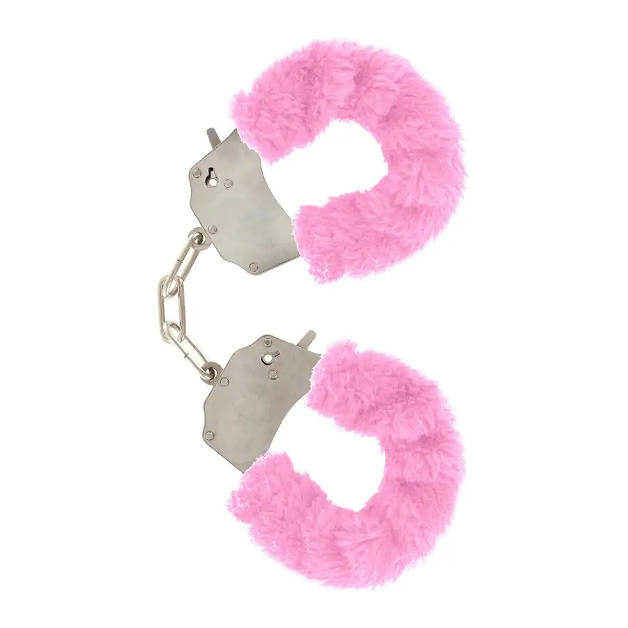 Toy Joy Furry Fun Cuffs Plush, rosa