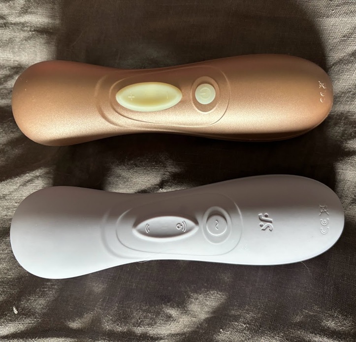 Satisfyer Pro 2 gen 3 vs Satisfyer Pro 2 next gen ovanifrån